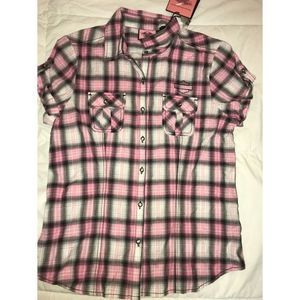 NEW Harley Davidson Button up